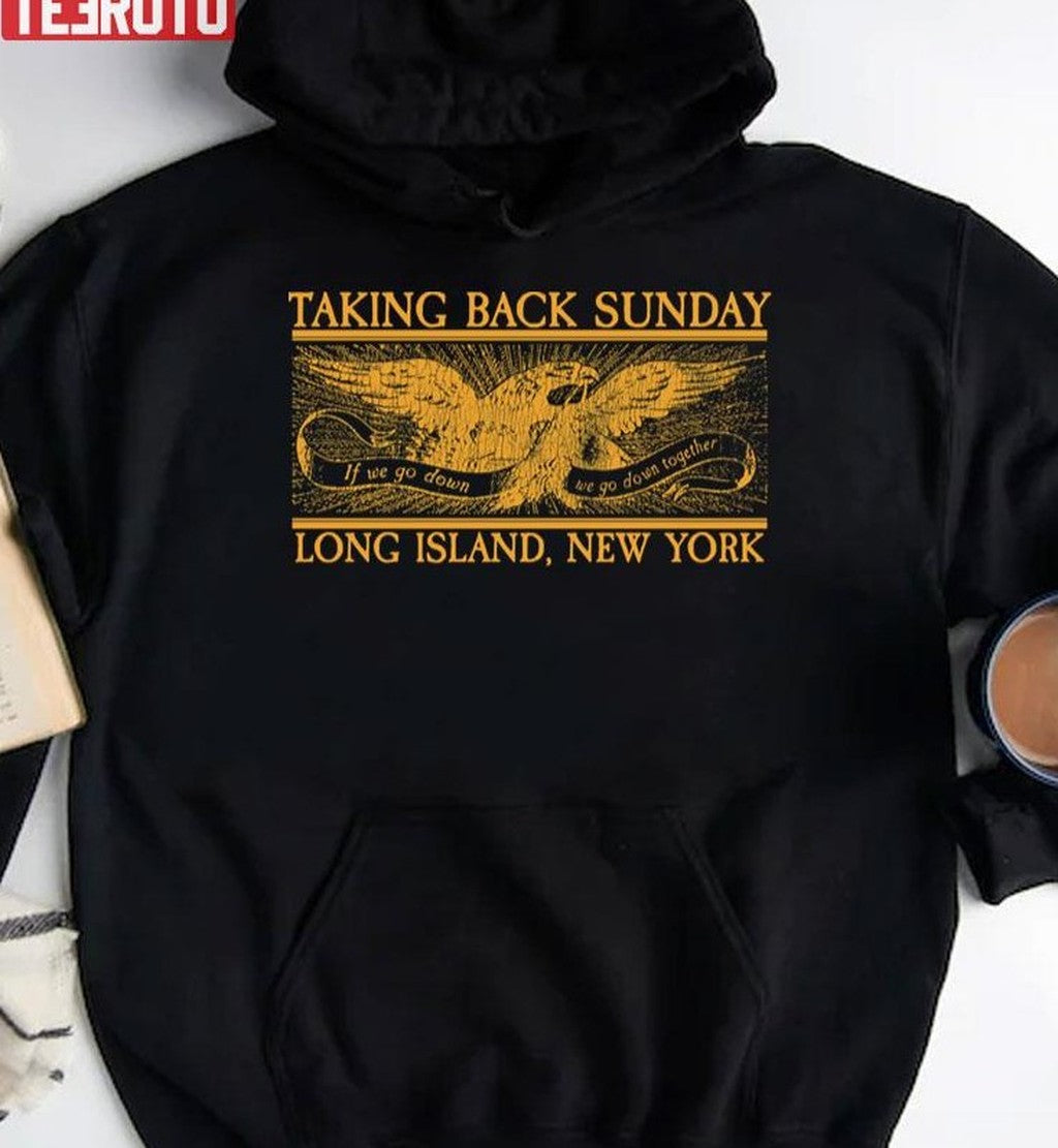 Tbs Gold Eagle Taking Back Sunday Long Island Unisex T-Shirt