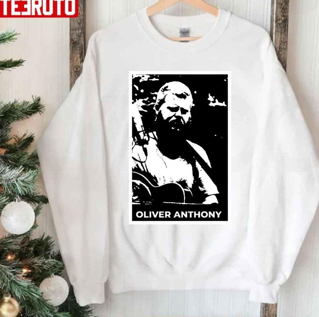 Scary Portrait Oliver Anthony Unisex Sweatshirt