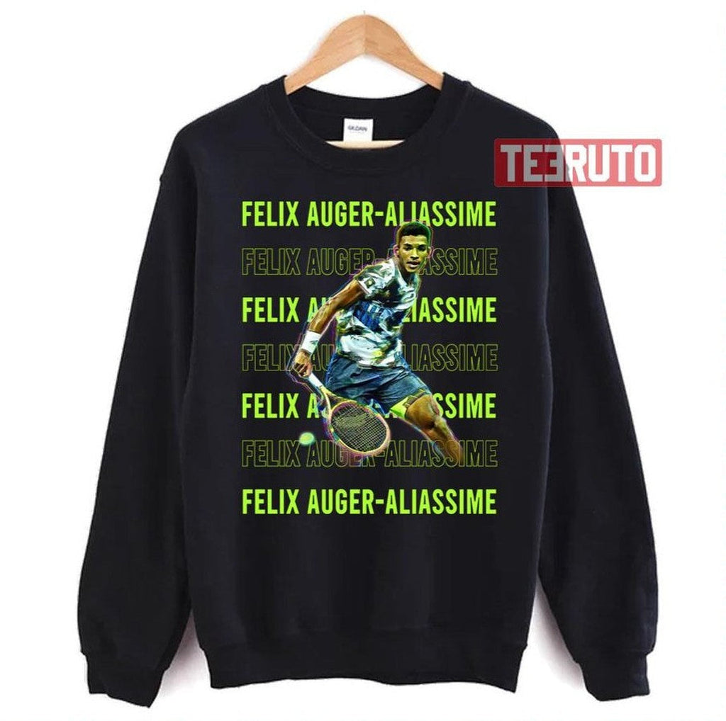 Tennis Slice Canada Tennis Felix Auger Aliassime Name Unisex T-Shirt