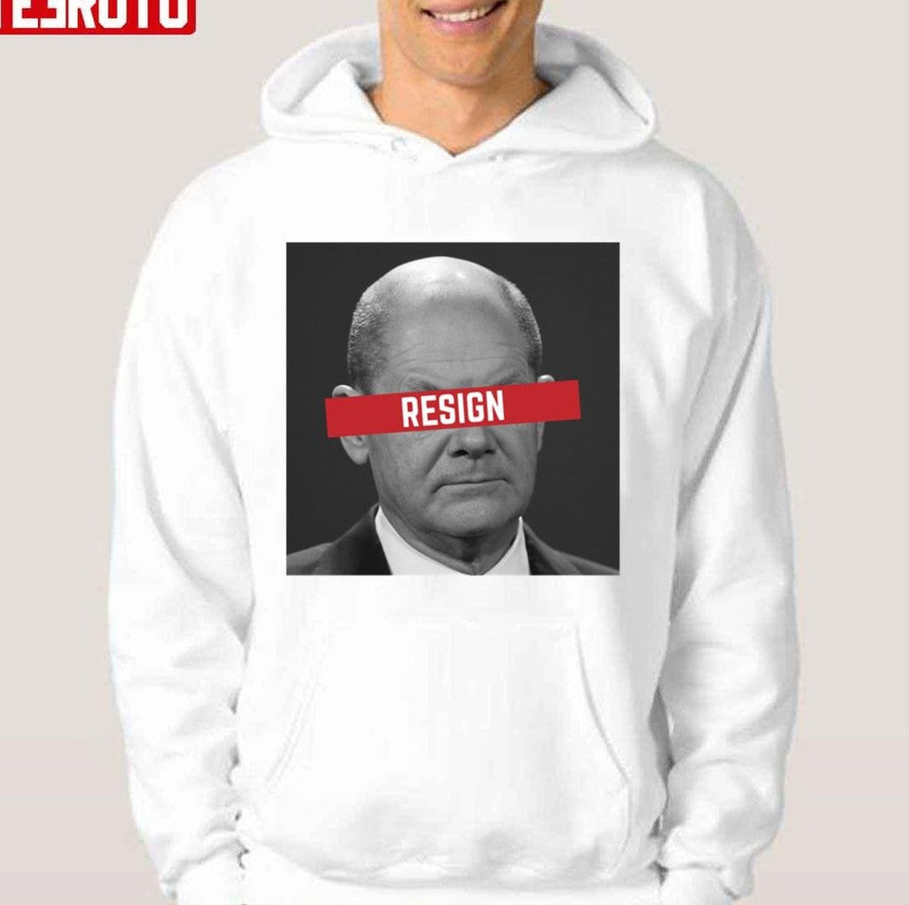 Olaf Scholz Resign German Chancellor Energy Crisis Design Unisex T-shirt