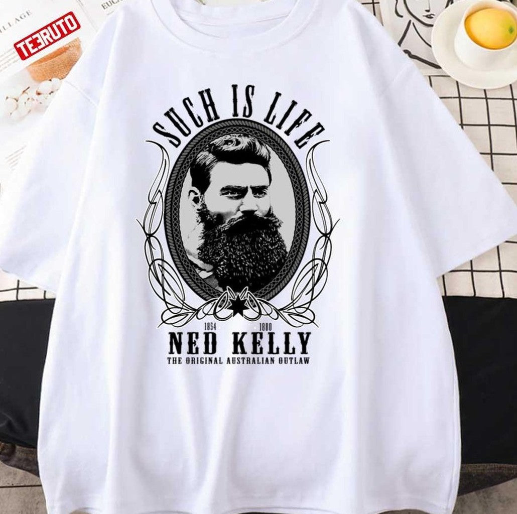 Original Outlaw Design Ned Kelly Unisex T-Shirt