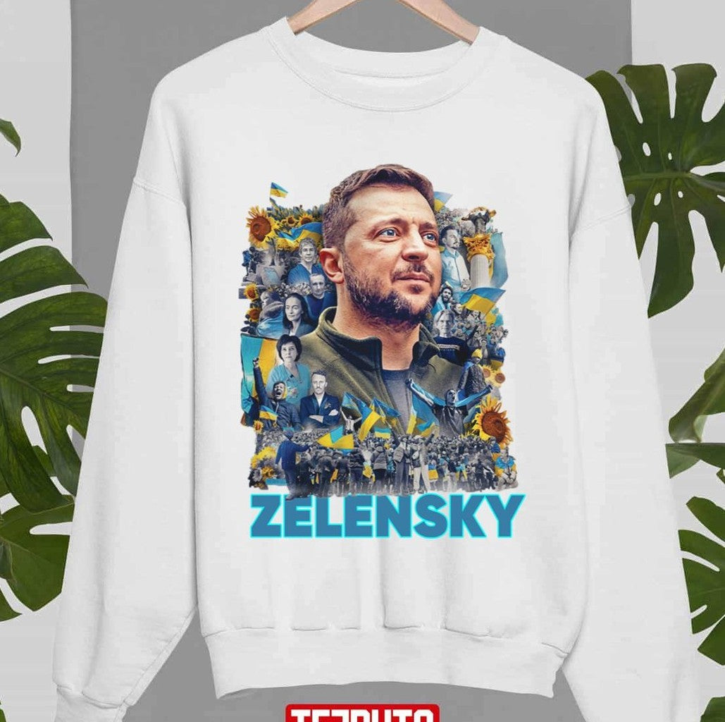 Person Of The Year Time 2022 Ukrainian President Zelensky Unisex Sweatshirt