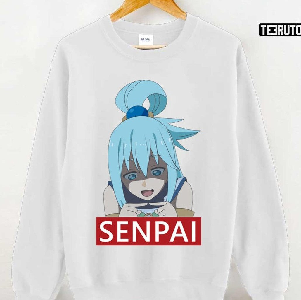 Aqua Konosuba Senpai Unisex T-shirt
