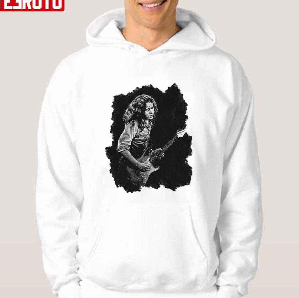 Rory Gallagher Drawing Unisex T-Shirt