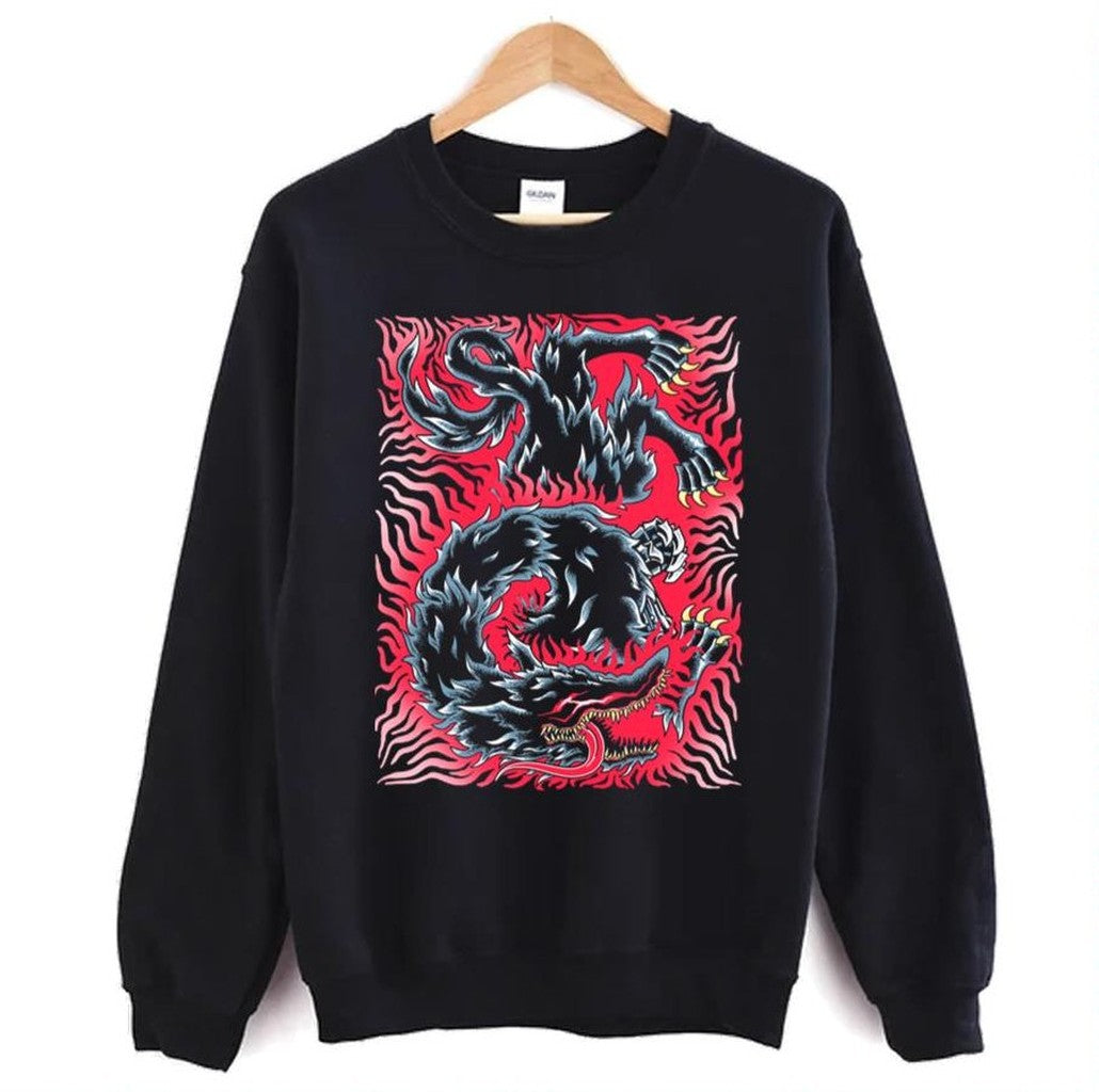 Beast Of Darkness Metal Berserker Unisex Hoodie