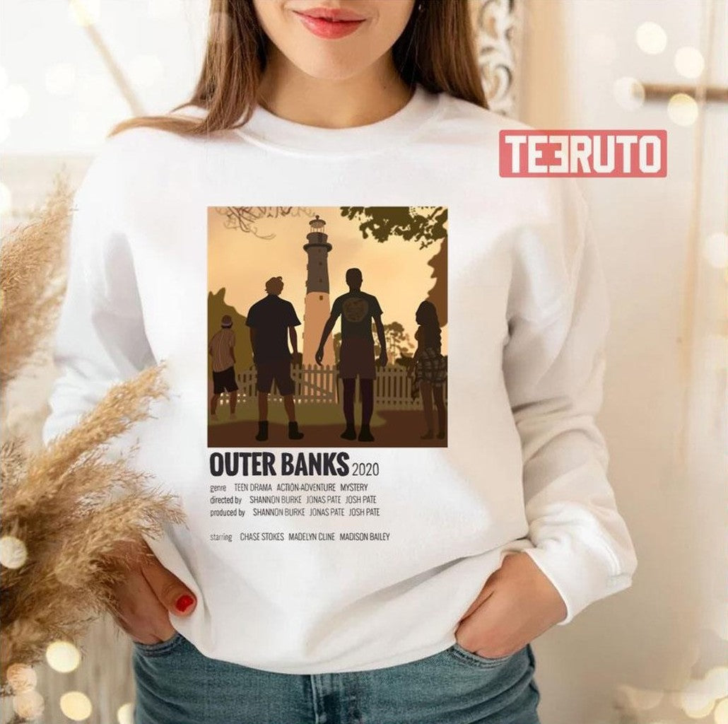 Obx Minimalist Outer Banks 2020 Unisex Sweatshirt