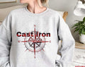 The Compass Cast Iron Hunter Plaid Unisex Sweatshirt