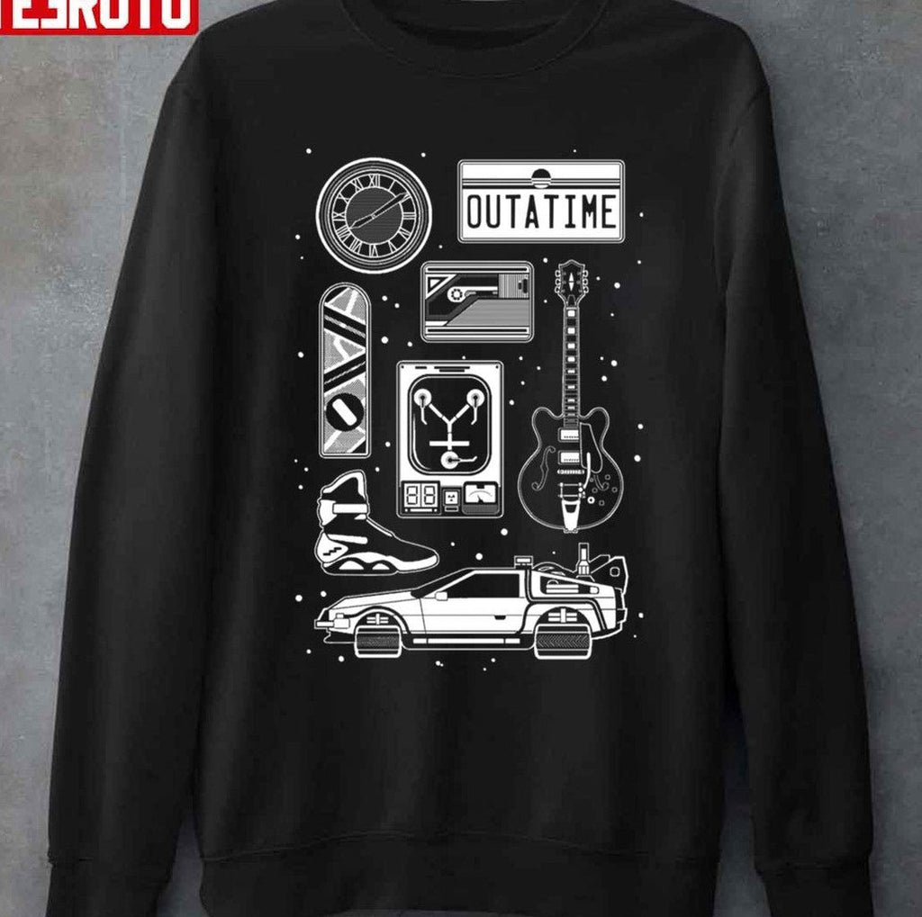 Back To The Future Iconic 80s Draw Unisex T-Shirt