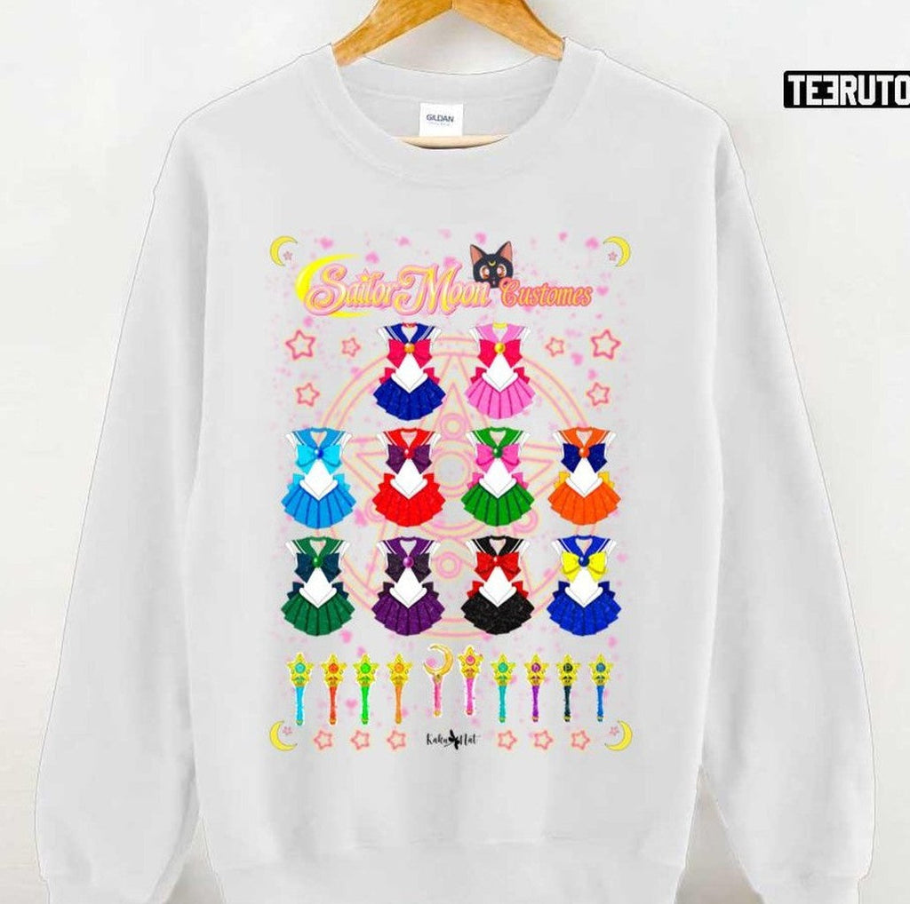 Sailor Moon Customes Art Unisex T-shirt