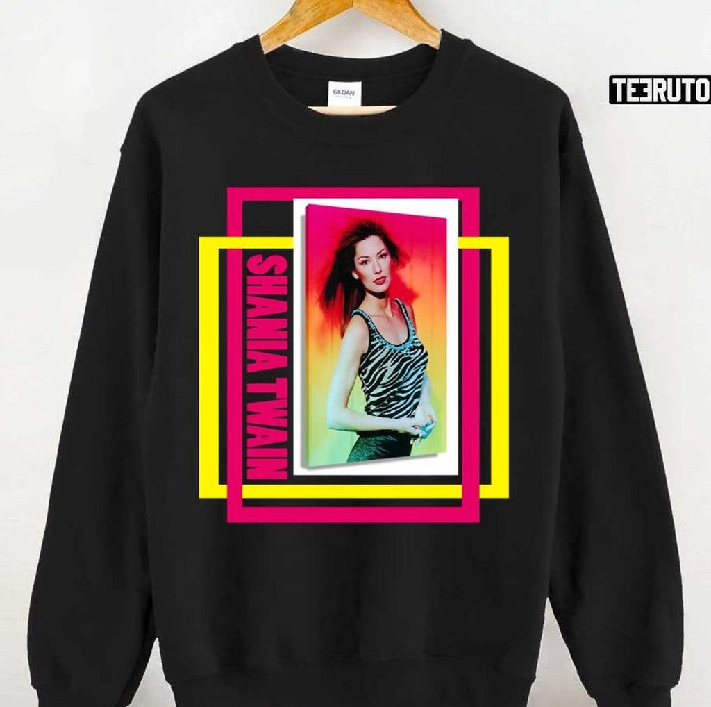 Shania Love Shania Twain Retro Unisex T-shirt
