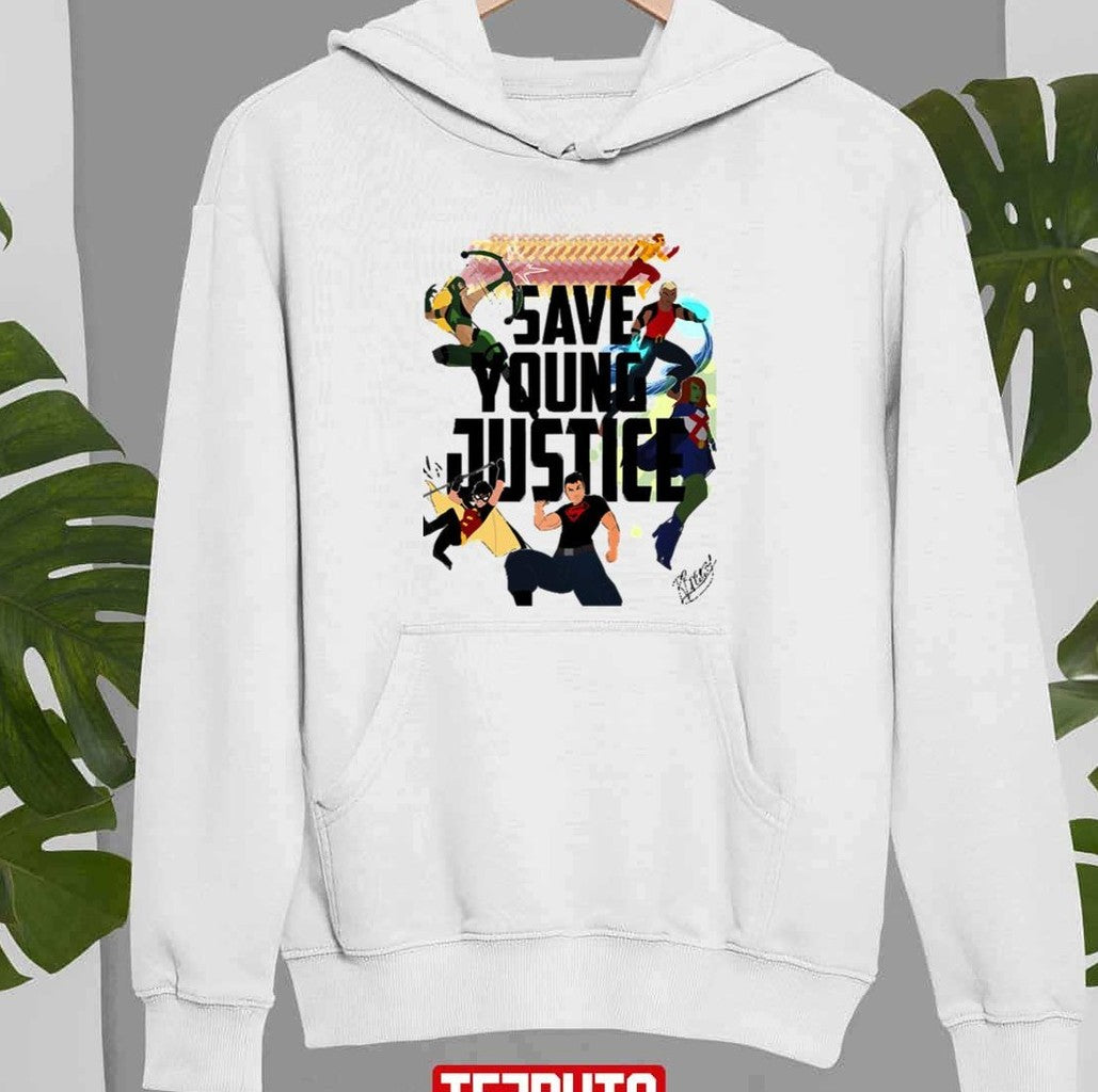 Save Young Justice Artwork Unisex T-shirt