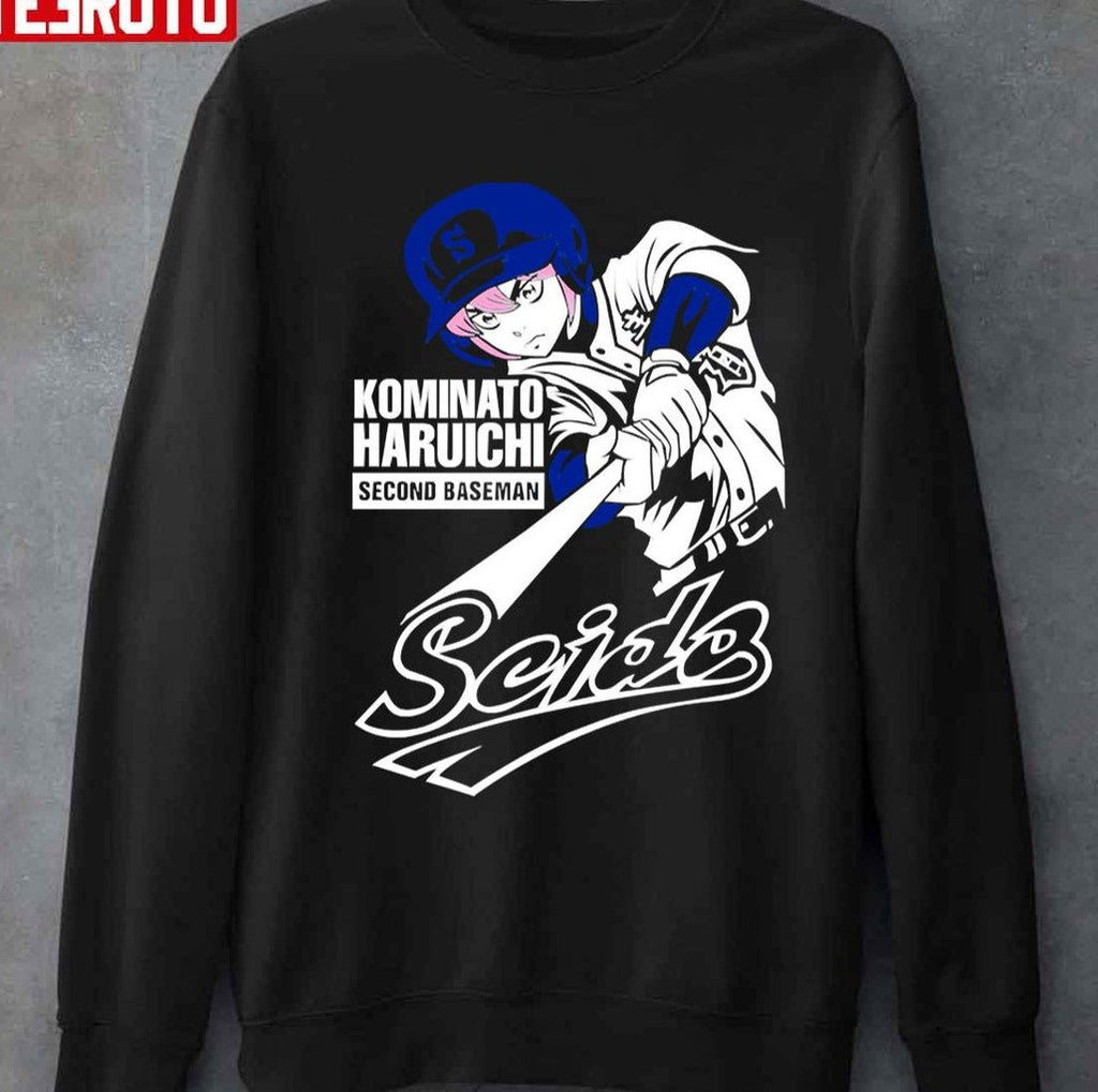 Second Baseman Haruichi Kominato Diamond No Ace Unisex Sweatshirt