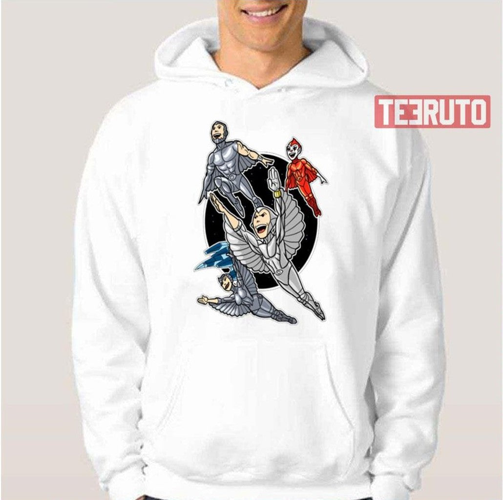 Silverhawks Funny Hero Cartoon Unisex T-Shirt