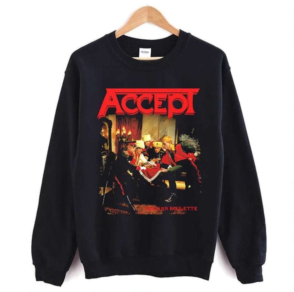 Russian Roulette Accept Band Unisex Sweatshirt