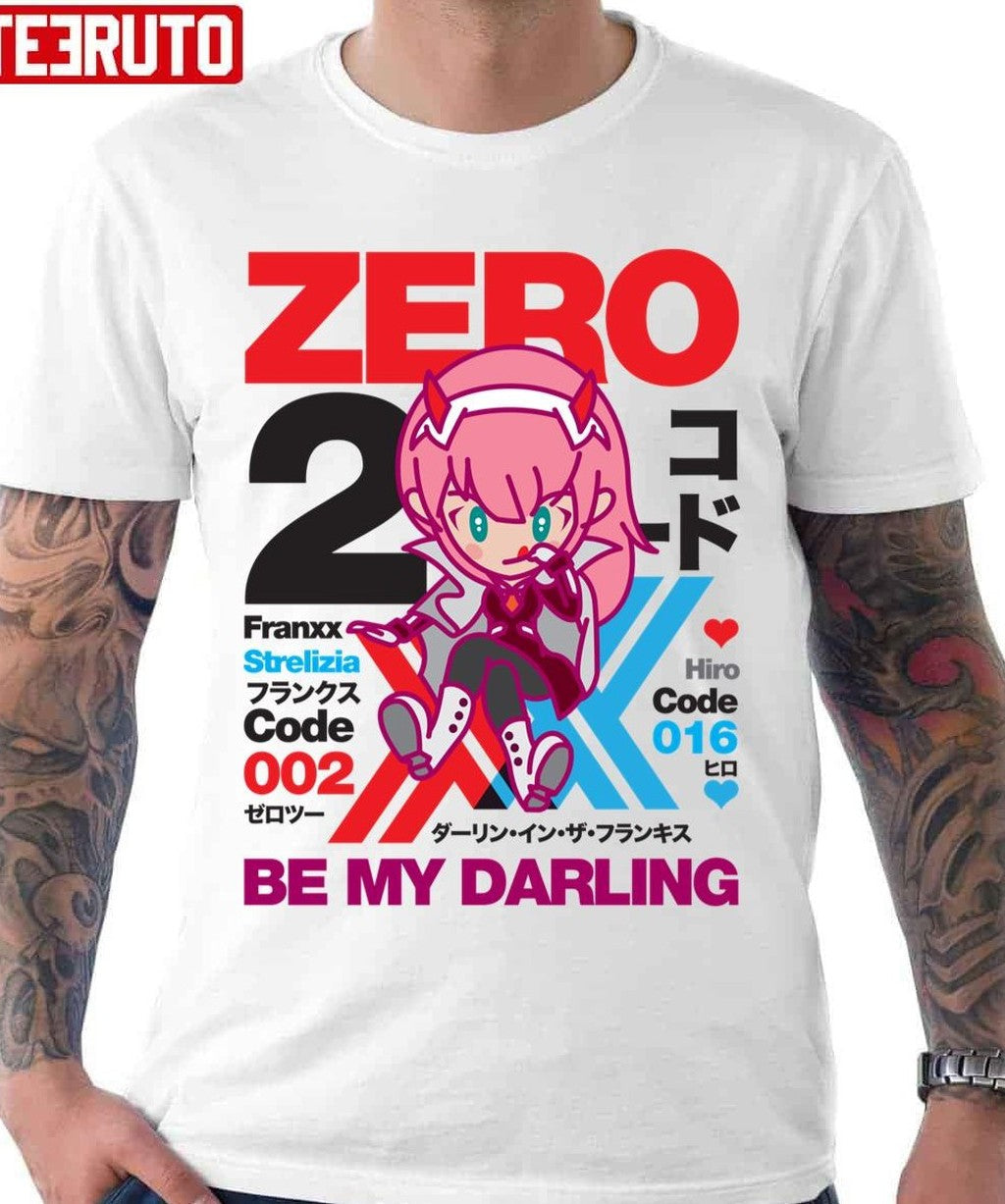 Be My Darling Zero 2 Darling In The Franxx Unisex Hoodie