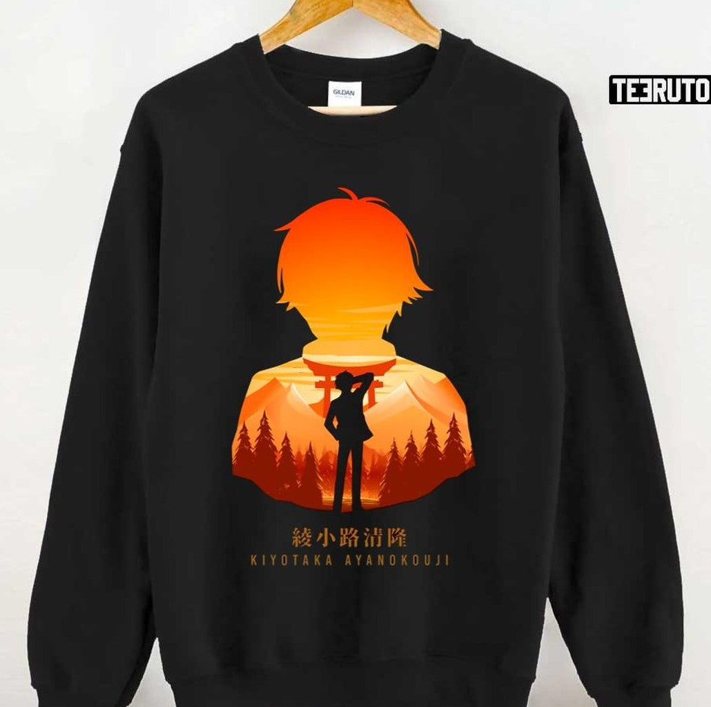 Silhouette Art Kiyotaka Ayanokoji Classroom Of The Elite Unisex T-Shirt