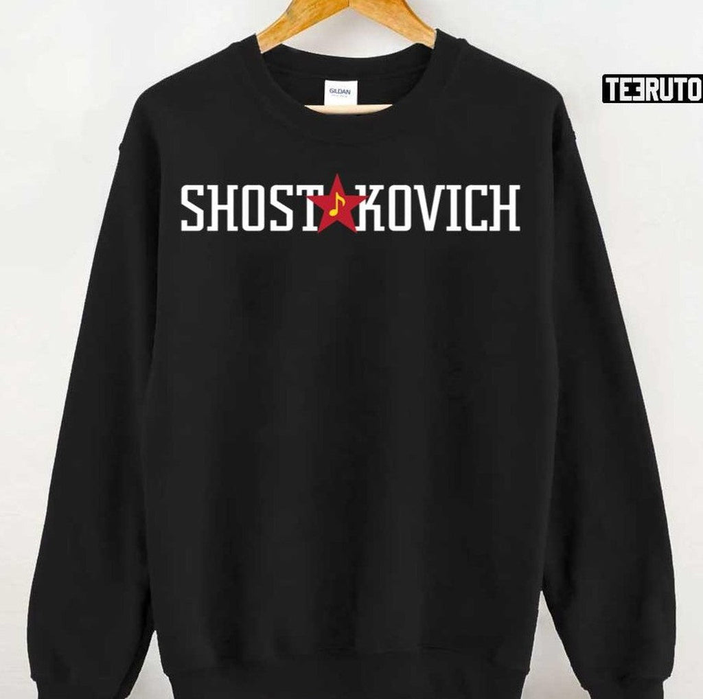 Shostakovich For Dark Backgrounds Unisex T-Shirt