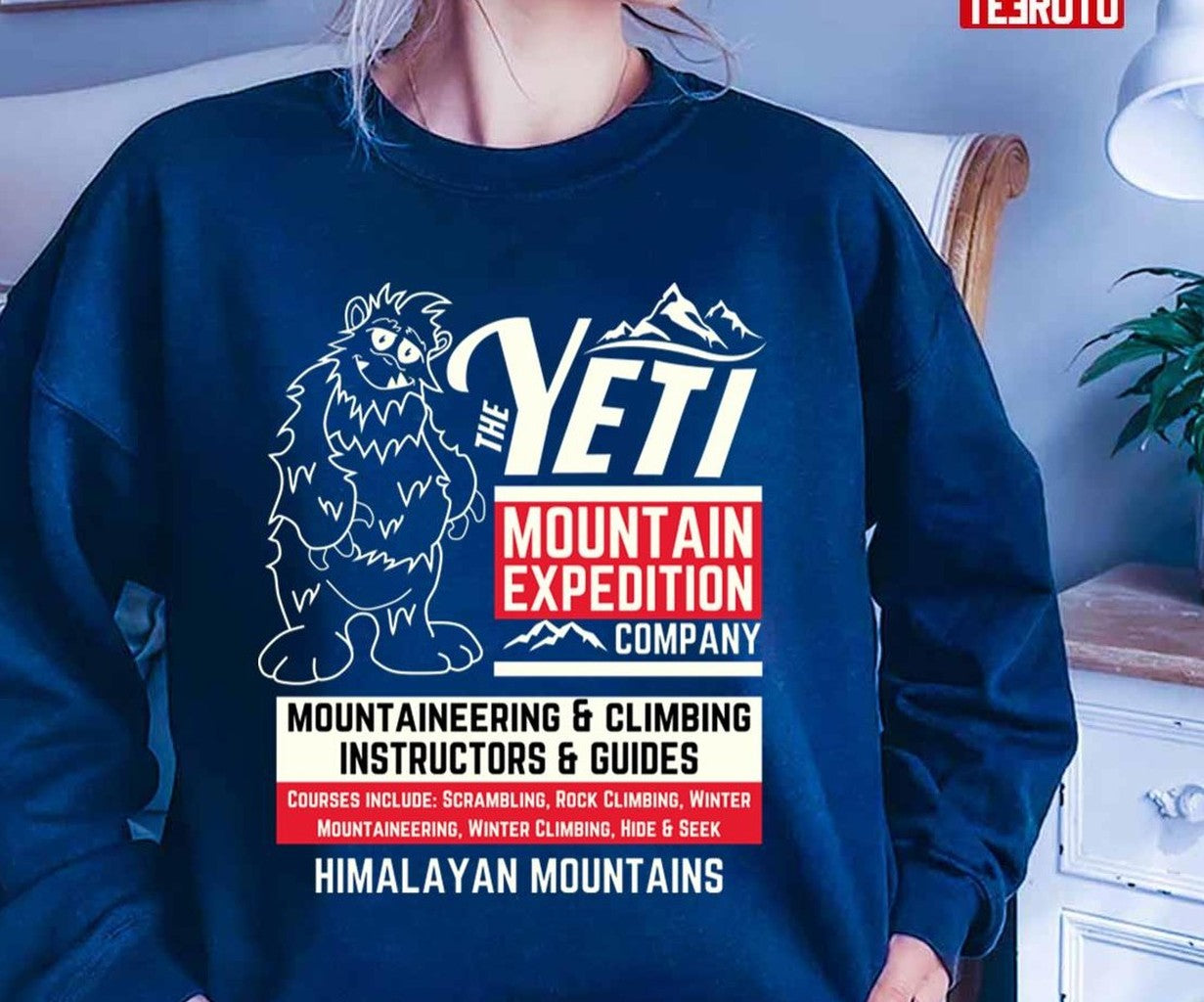 Mountain Expedition Find A Yeti Unisex T-Shirt