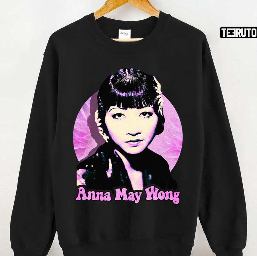 Retro Flower Anna May Wong Art Unisex T-shirt