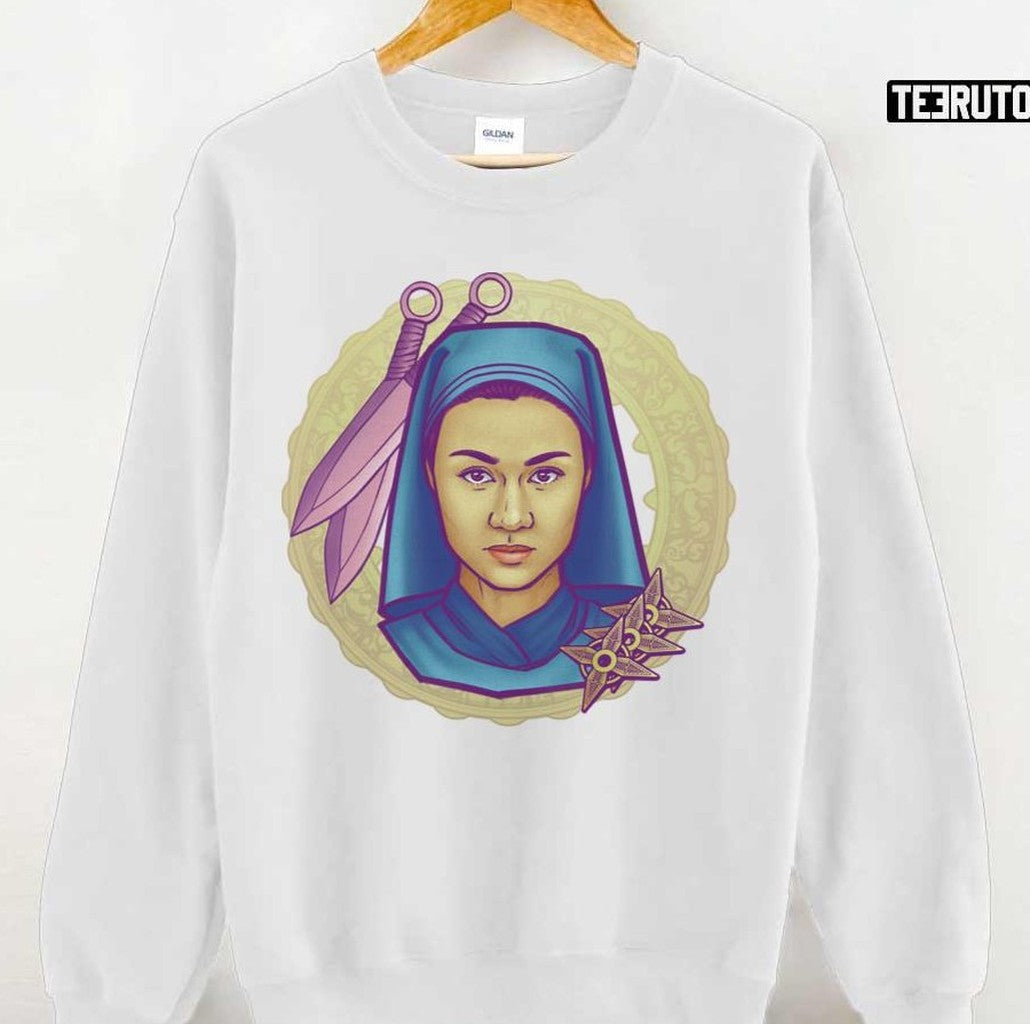 Beatrice Halo Warrior Nun Artwork Unisex T-Shirt
