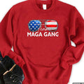 Pro Trump Patriot Team Maga Gang Unisex Sweatshirt