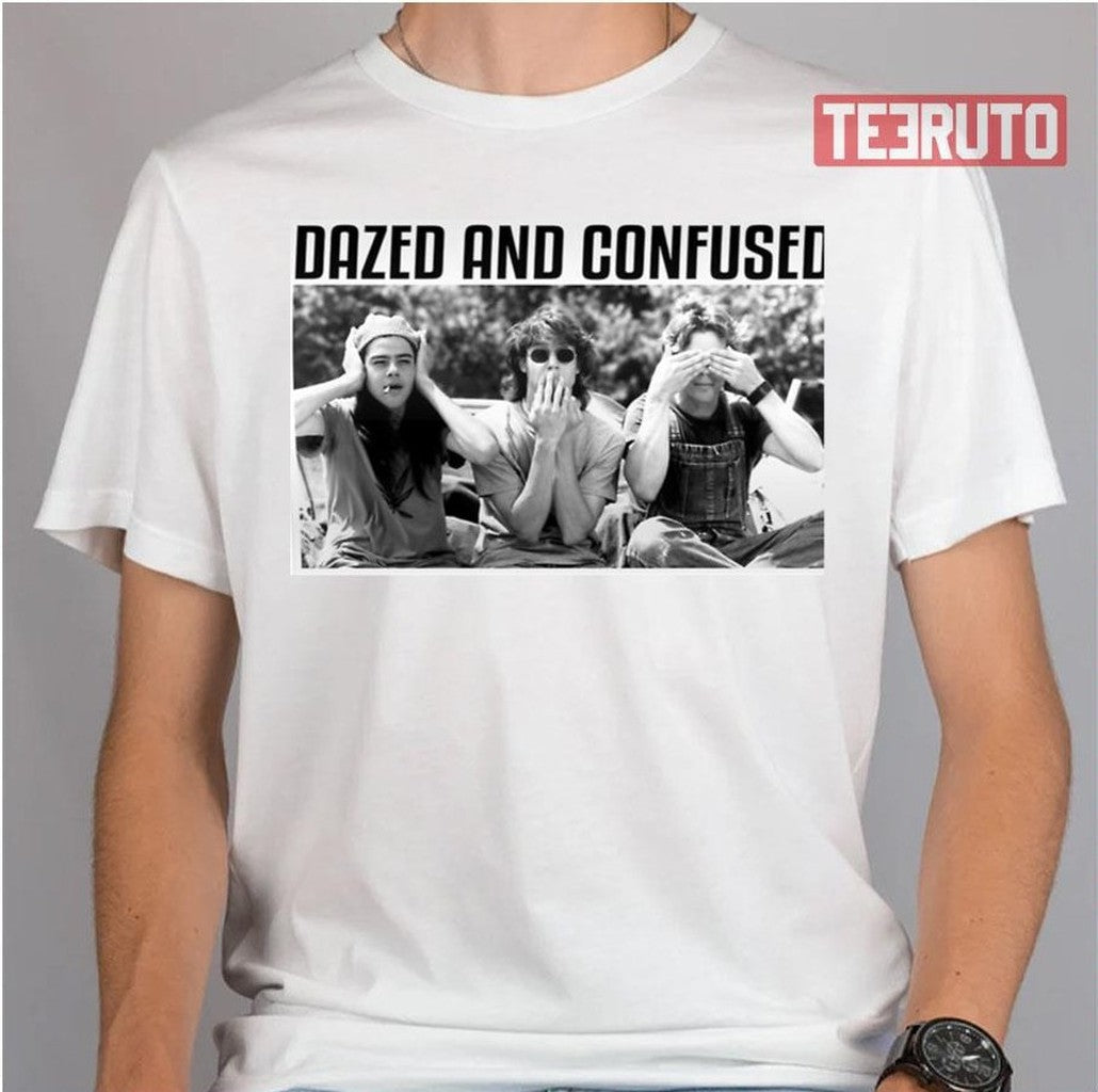 Black And White Dazed And Confused Unisex Sweatshirt