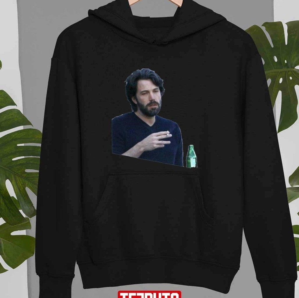 Smoking Ben Affleck Meme Unisex T-Shirt