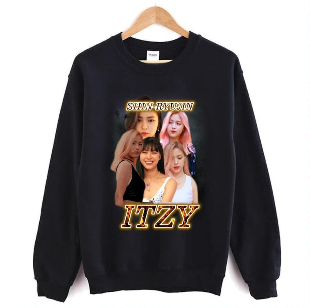 Ryujin Vintage 90s Bootleg Itzy Unisex Sweatshirt