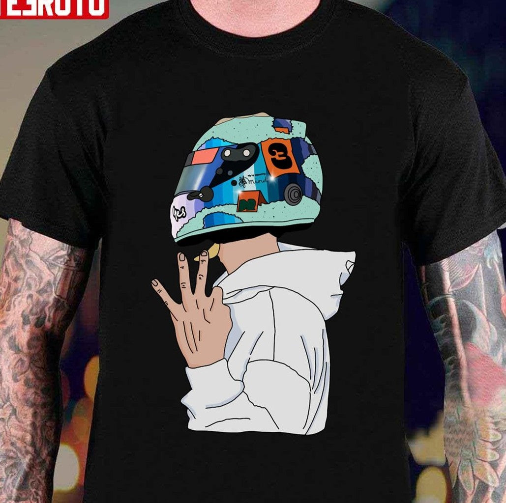 Number 3 Daniel Ricciardo F1 Art Unisex Sweatshirt