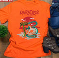 Skull &amp; Snake Halloween Unisex T-Shirt