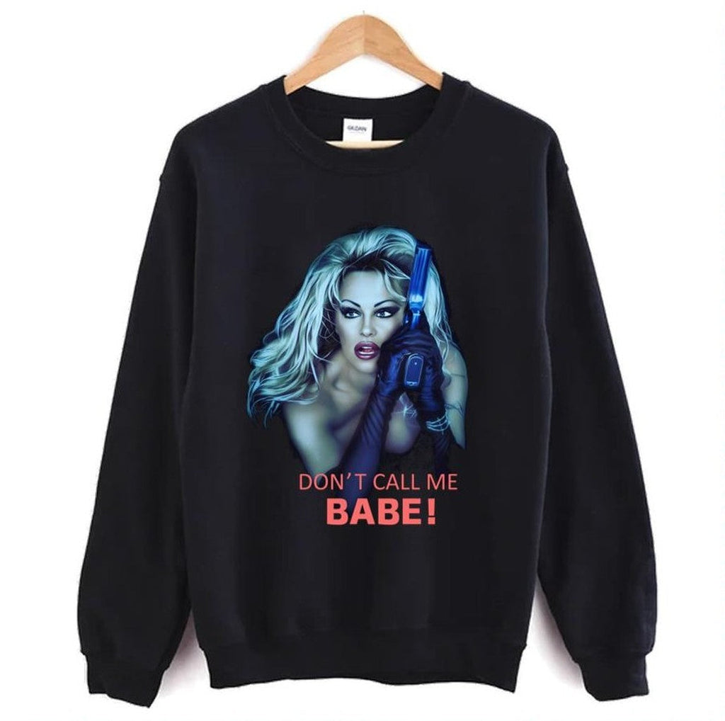 Barb Wire Pamela Anderson Digital Art Unisex Sweatshirt