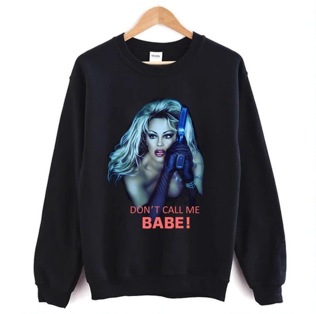 Barb Wire Pamela Anderson Digital Art Unisex Sweatshirt