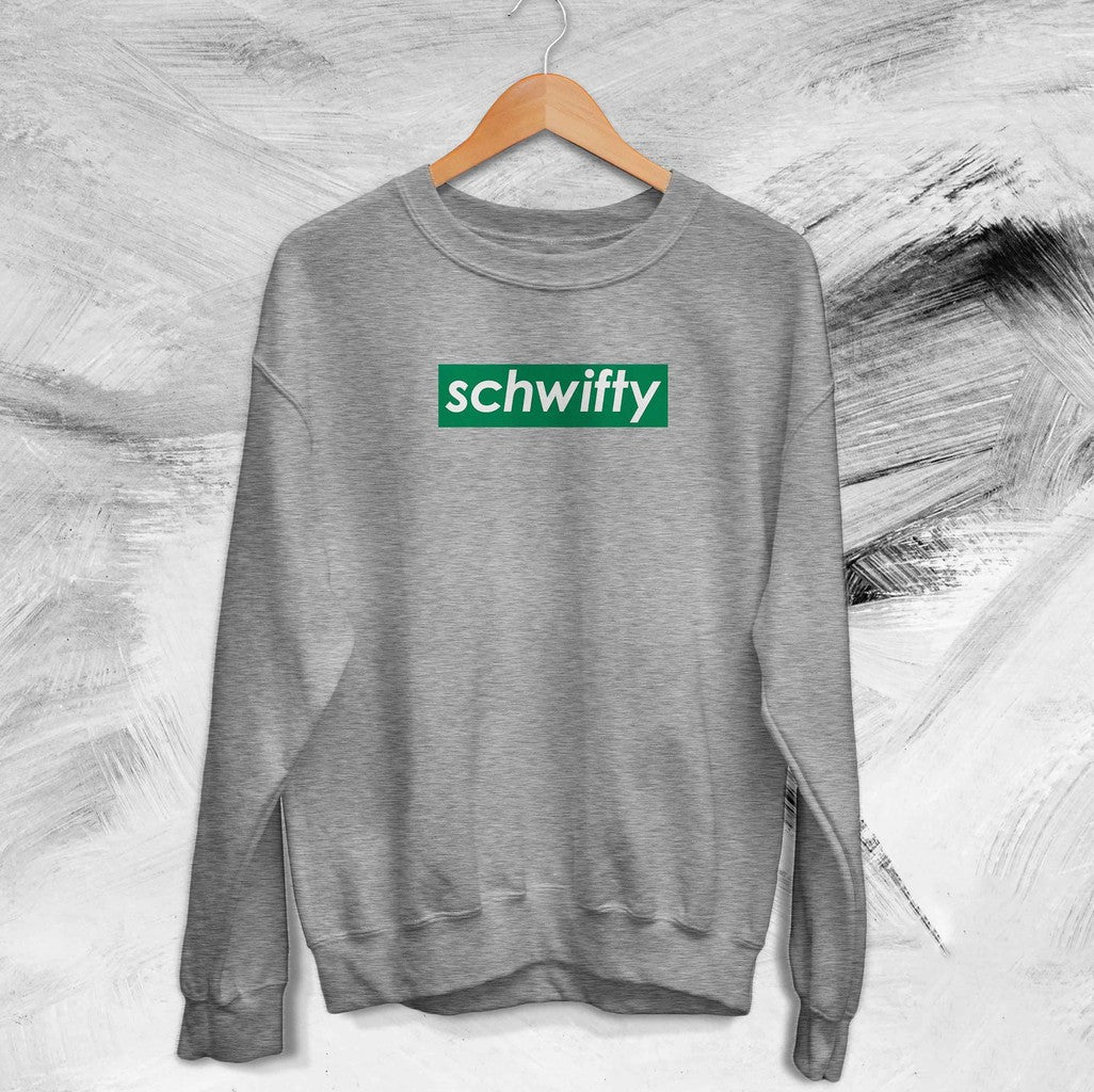 Schwifty Minimalist Get All Out Party Let's Get Schwifty Unisex Sweatshirt
