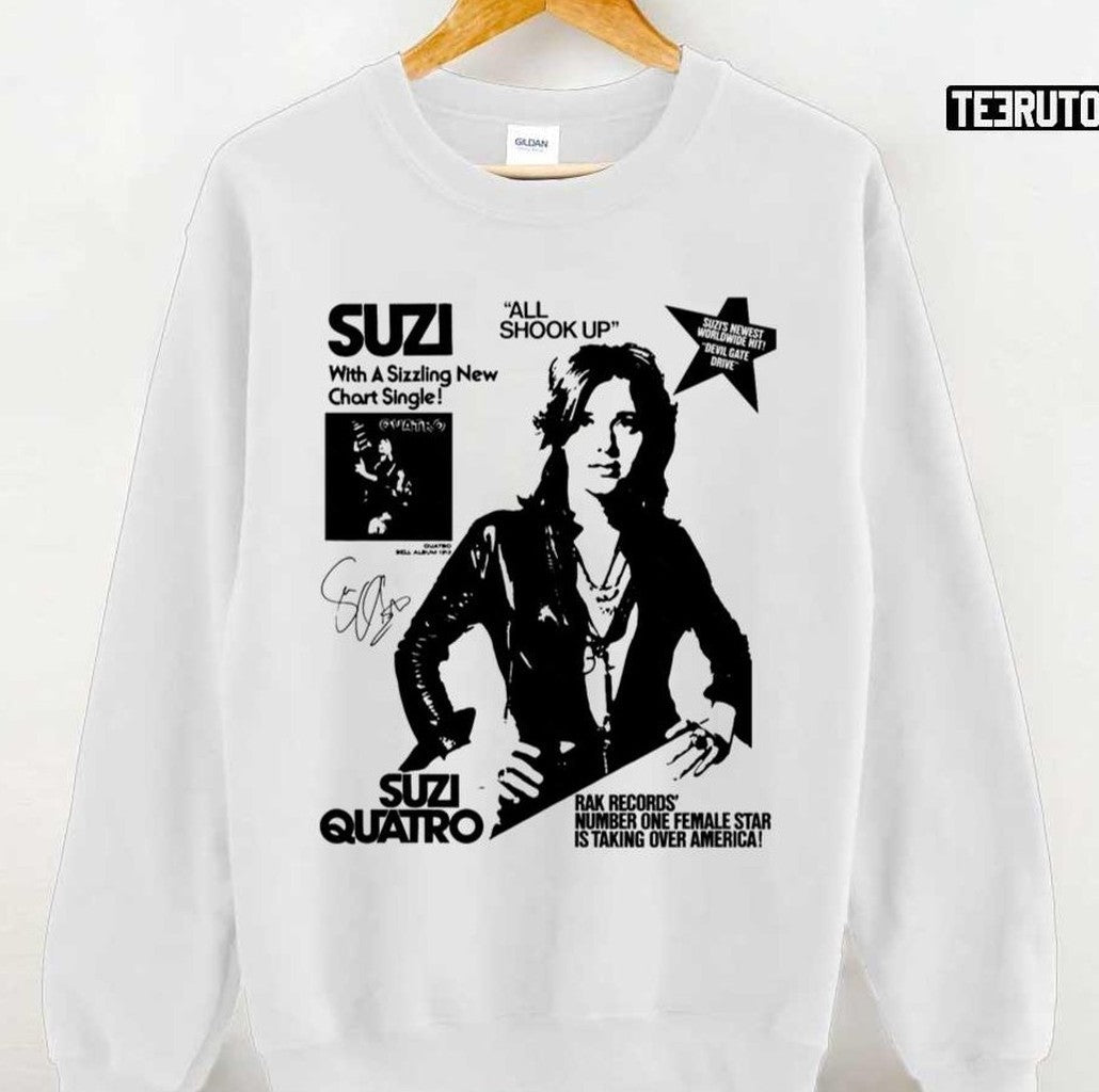 Roxy Roller Suzi Quatro Unisex T-Shirt
