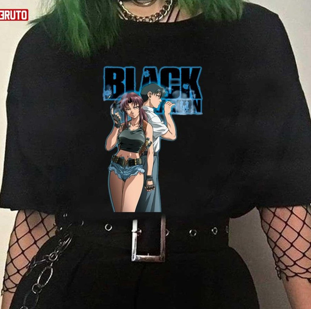 Rokurou Revy Duo Black Lagoon Anime Unisex T-shirt