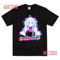 Shishiro Botan Vtuber Hololive Neon Design Unisex T-Shirt