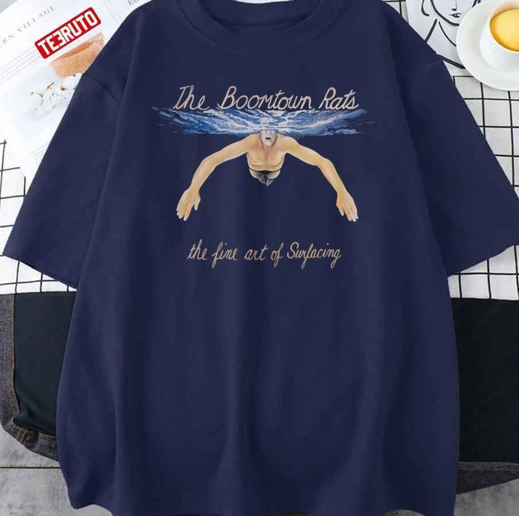 The Broomtown Rats The Fine Art Of Surfacing Charmed Lives Unisex T-Shirt