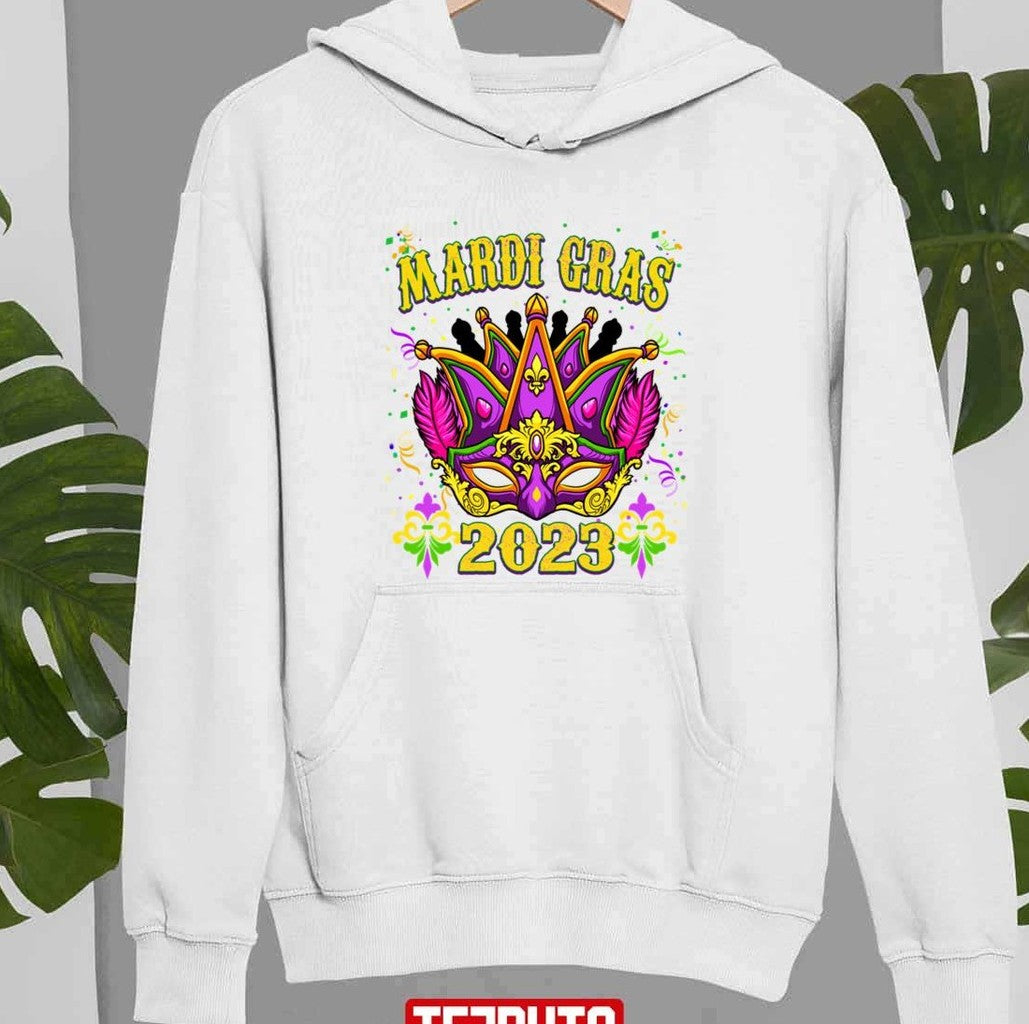 Beads Bling Mardi Gras 2023 Unisex Sweatshirt