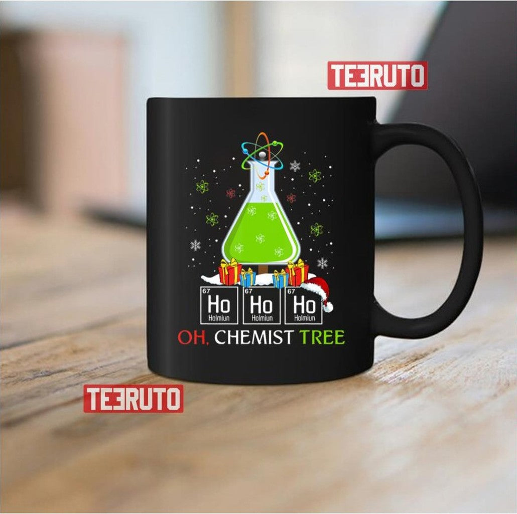 Science Christmas Oh Chemist Tree Chemistree Sweatshirt