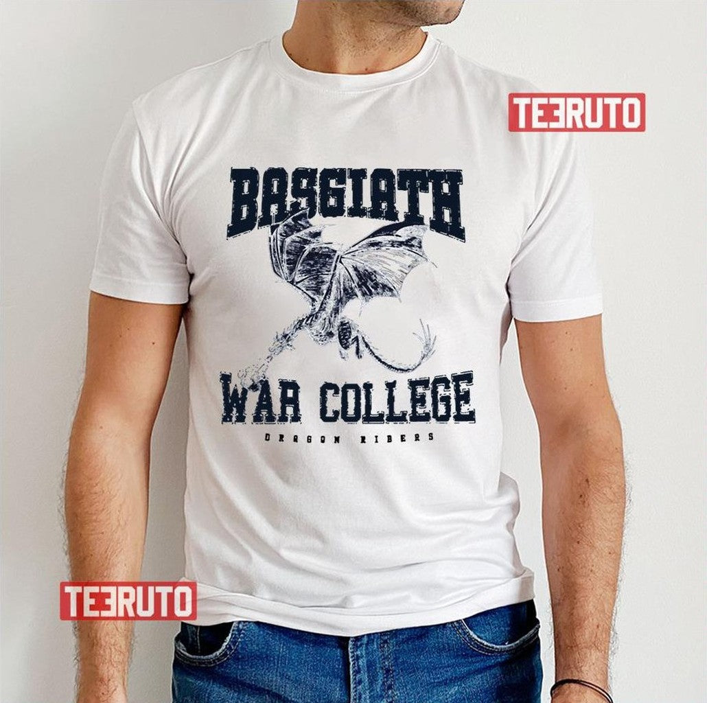 Basgiath War College Fourth Wing Dragon Unisex T-Shirt