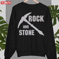 Rock And Stone Grey Unisex T-Shirt