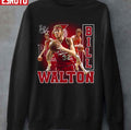 Basketball Legend Bill Walton Signature Vintage Retro 80s 90s Sweatshirt
