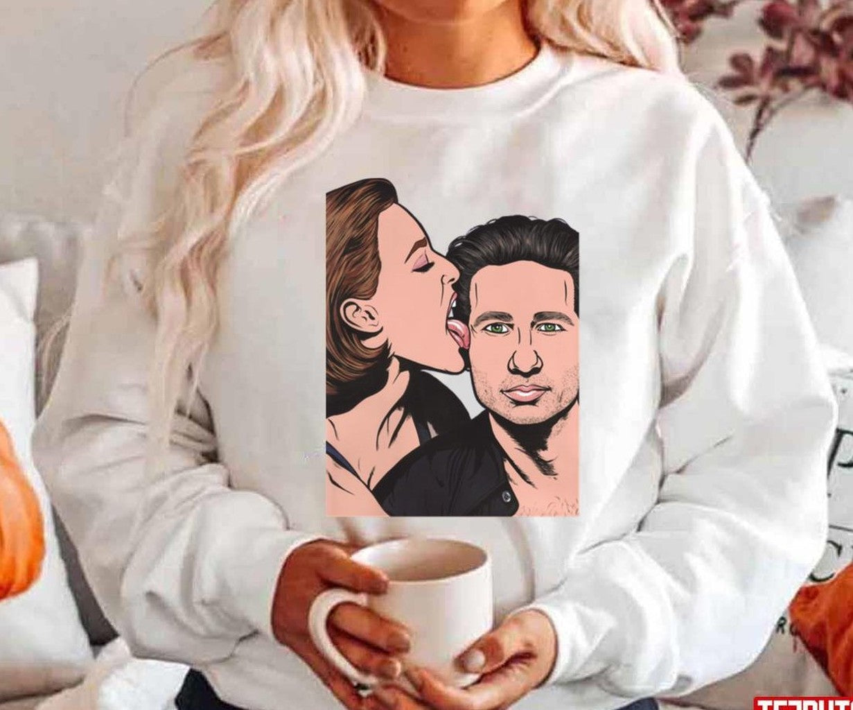 Mulder And Scully X Files Unisex Hoodie