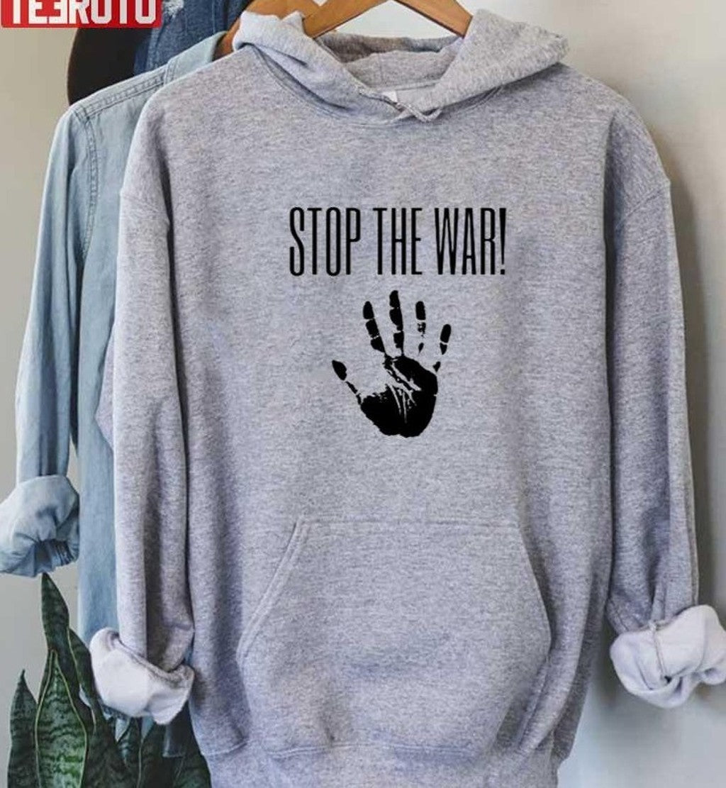 Stop The War No War Stop Soviet Russia Cccp Invasion Of Ukraine Unisex T-Shirt