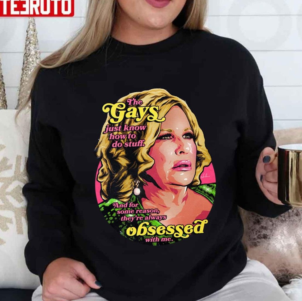 The Gays Just Know How To Do Stuff Jennifer Coolidge Unisex T-shirt