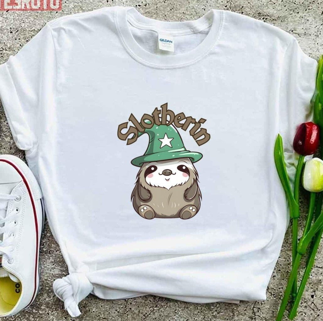 Slothwarts Sloths Slotherin Cute &amp; Kawaii Wizards Unisex T-Shirt