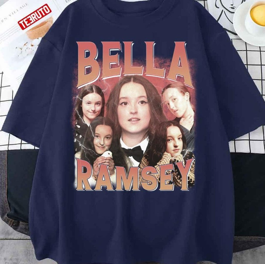 Bella Ramsey The Last Of Us Vintage 90's Style Unisex T-Shirt
