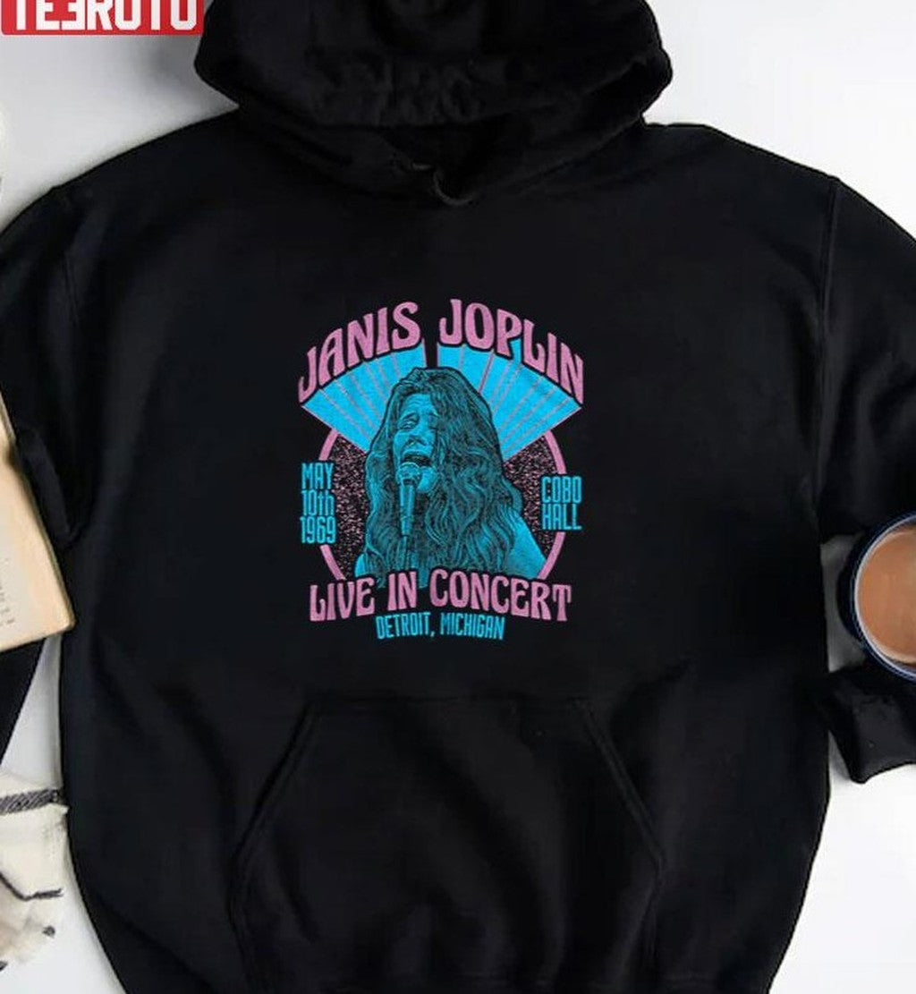 Serenity Lady Janis Joplin Concert Michigan Unisex T-Shirt