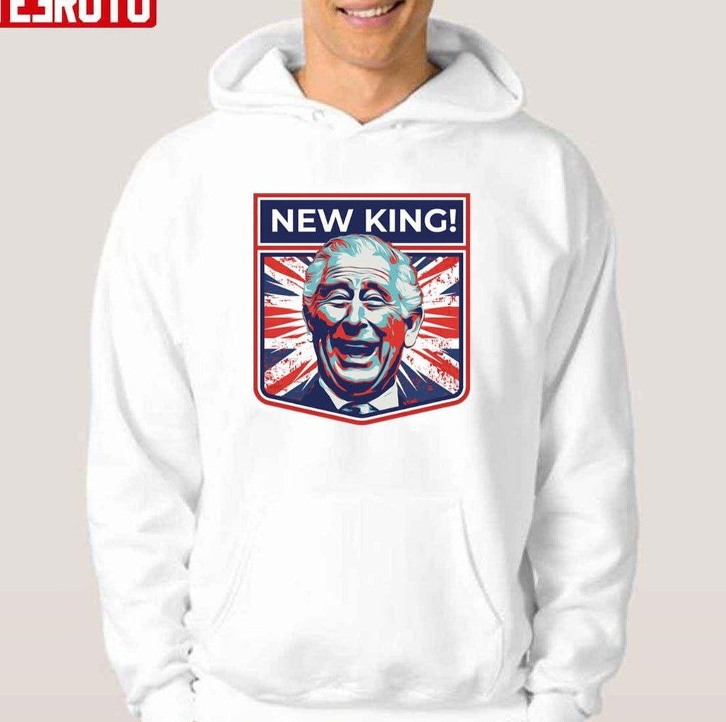 New King King Charles III Art Unisex T-shirt