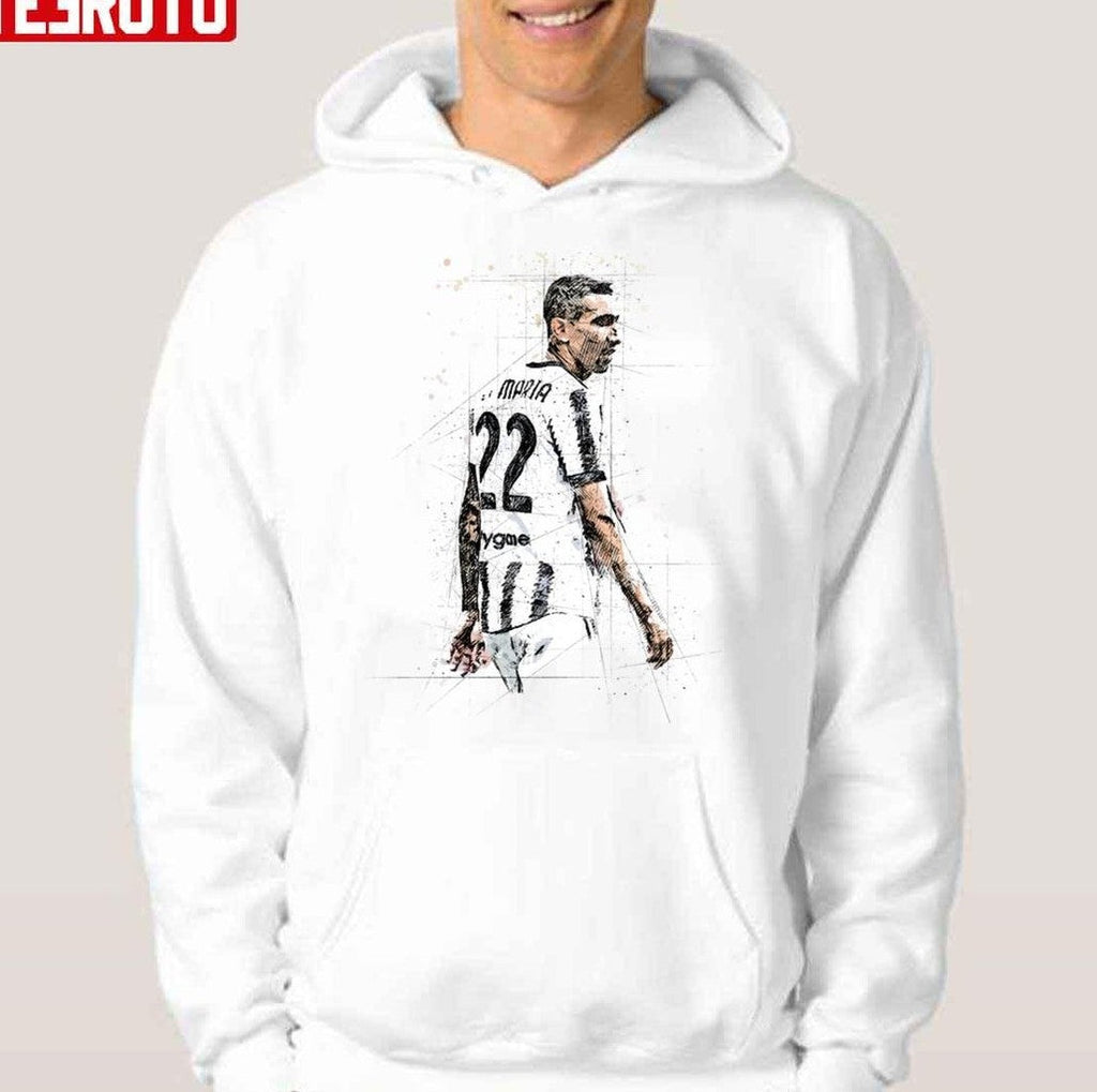 Number 22 Football Art Angel Di Maria Unisex T-Shirt